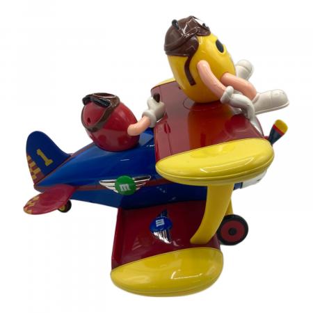M&M's 飛行機チョコレートディスペンサー レア レトロホビー M&Ms 飛行機 チョコディスペンサー｜トレファクONLINE