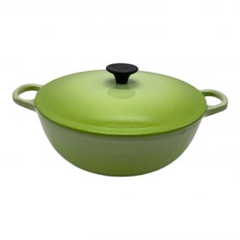 LE CREUSET (ルクルーゼ) 鍋 22 グリーン