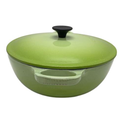 LE CREUSET (ルクルーゼ) 鍋 22 グリーン