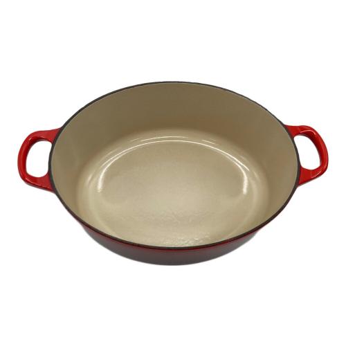 LE CREUSET (ルクルーゼ) 鍋 27 レッド　ココットオーバル