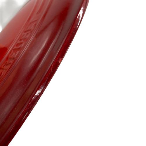 LE CREUSET (ルクルーゼ) 鍋 27 レッド　ココットオーバル