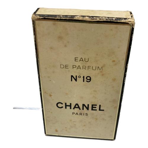 CHANEL (シャネル) オードパルファム 箱付 50ml 残量80%-99% N°19