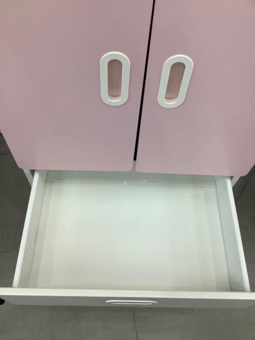 IKEA (イケア) ワードローブ ピンク×ホワイト