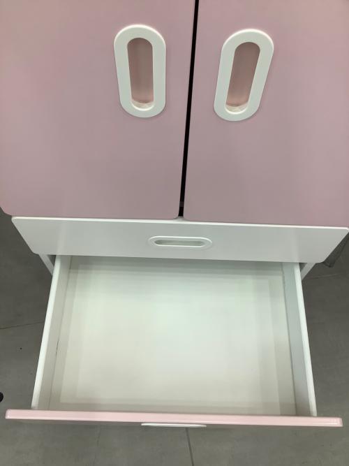 IKEA (イケア) ワードローブ ピンク×ホワイト