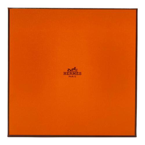 HERMES(エルメス) フェイスタオル ラビリンス オレンジ