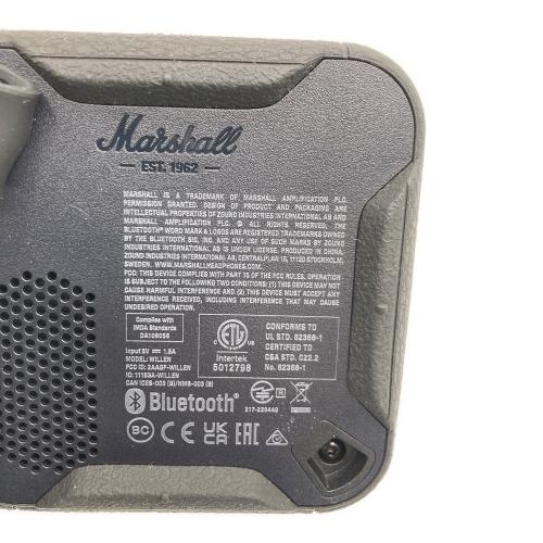 Marshall (マーシャル) Bluetooth対応スピーカー WILLEN 動作確認済み