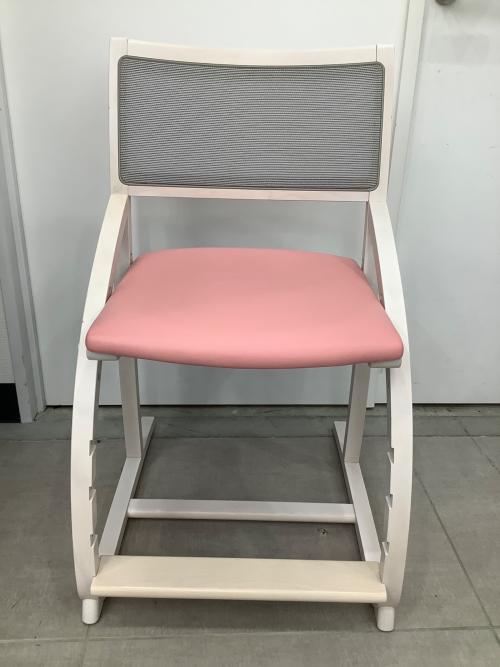 karimoku (カリモク) デスクチェア XT2401 344 ピンク×ホワイト