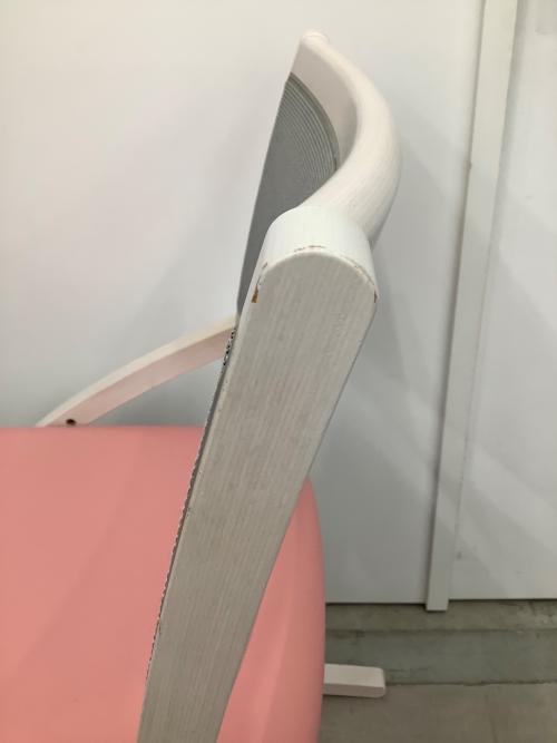 karimoku (カリモク) デスクチェア XT2401 344 ピンク×ホワイト