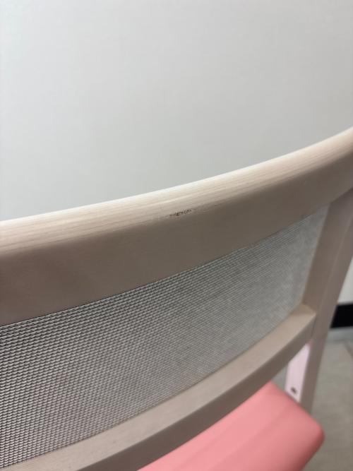 karimoku (カリモク) デスクチェア XT2401 344 ピンク×ホワイト