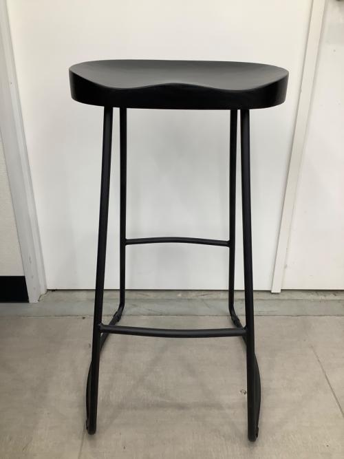KANADEMONO (カナデモノ) ハイスツール STL-K05-BK 178 ブラック