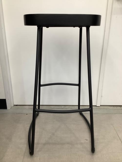 KANADEMONO (カナデモノ) ハイスツール STL-K05-BK 178 ブラック