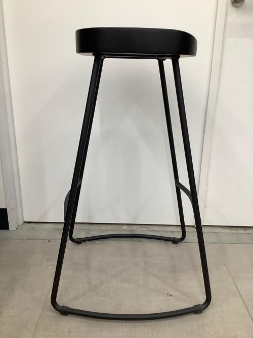 KANADEMONO (カナデモノ) ハイスツール STL-K05-BK 178 ブラック