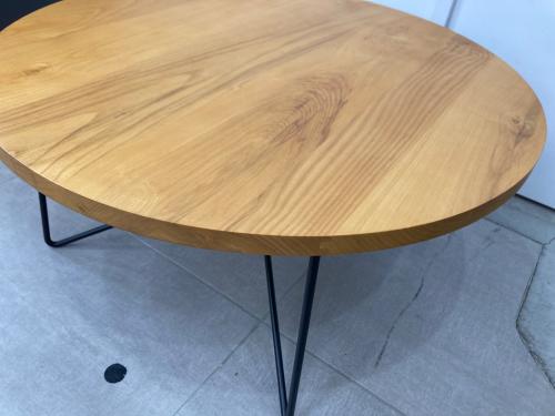 LIFE FURNITURE (ライフファニチャー) ローテーブル 178 ナチュラル×ブラック TH ASH LOW TABLE