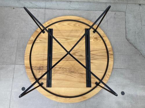 LIFE FURNITURE (ライフファニチャー) ローテーブル 178 ナチュラル×ブラック TH ASH LOW TABLE