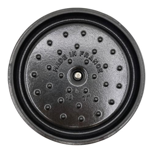 Staub(ストウブ) 鋳物ホーロー鍋 ピコ・ココット ラウンド 18cm 1.7L