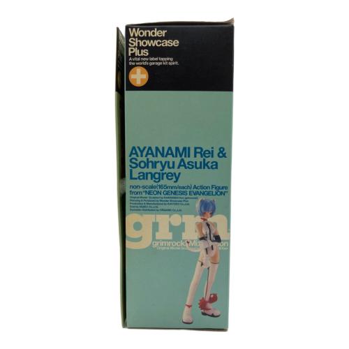 ネコミミ綾波＆モンキーアスカ フィギュア 新世紀エヴァンゲリオン ぐりむろっく