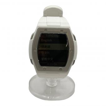 Shot Navi (ショット ナビ) ゴルフ用品 Crest Ⅱ ホワイト ゴルフGPSウォッチ