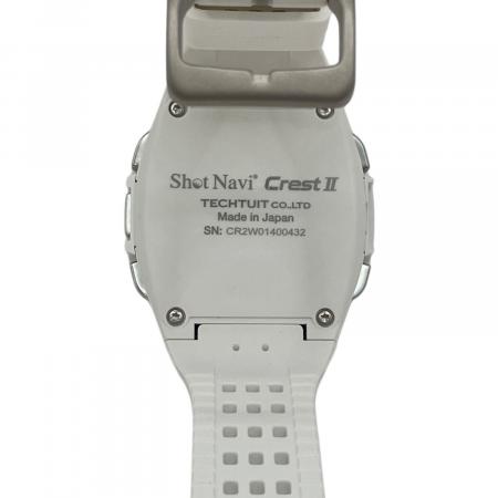 Shot Navi (ショット ナビ) ゴルフ用品 Crest Ⅱ ホワイト ゴルフGPS