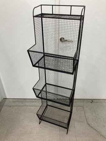 DULTON (ダルトン) マガジンラック ワイヤー インダストリアル ブラック