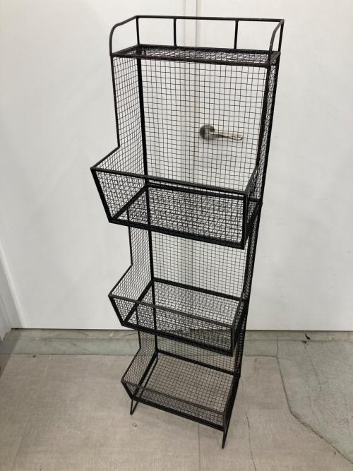 DULTON (ダルトン) マガジンラック ワイヤー インダストリアル ブラック