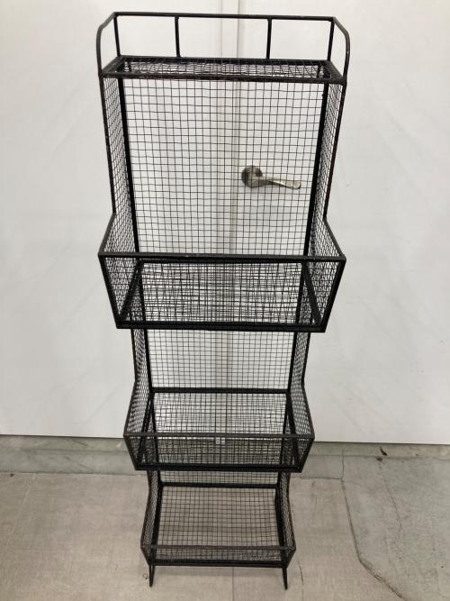 DULTON (ダルトン) マガジンラック ワイヤー インダストリアル ブラック