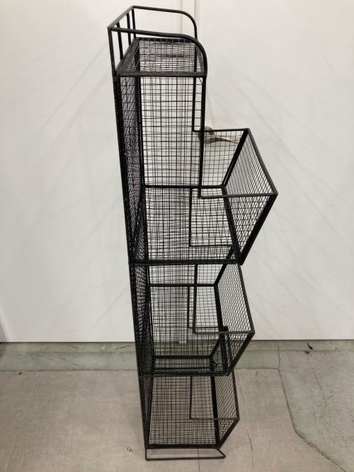 DULTON (ダルトン) マガジンラック ワイヤー インダストリアル ブラック