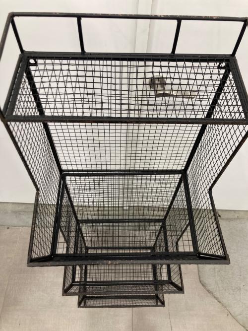 DULTON (ダルトン) マガジンラック ワイヤー インダストリアル ブラック