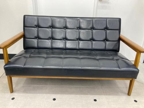 2人掛けソファー Kチェア 2シーター  スタンダードブラック