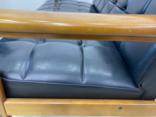 2人掛けソファー Kチェア 2シーター  スタンダードブラック