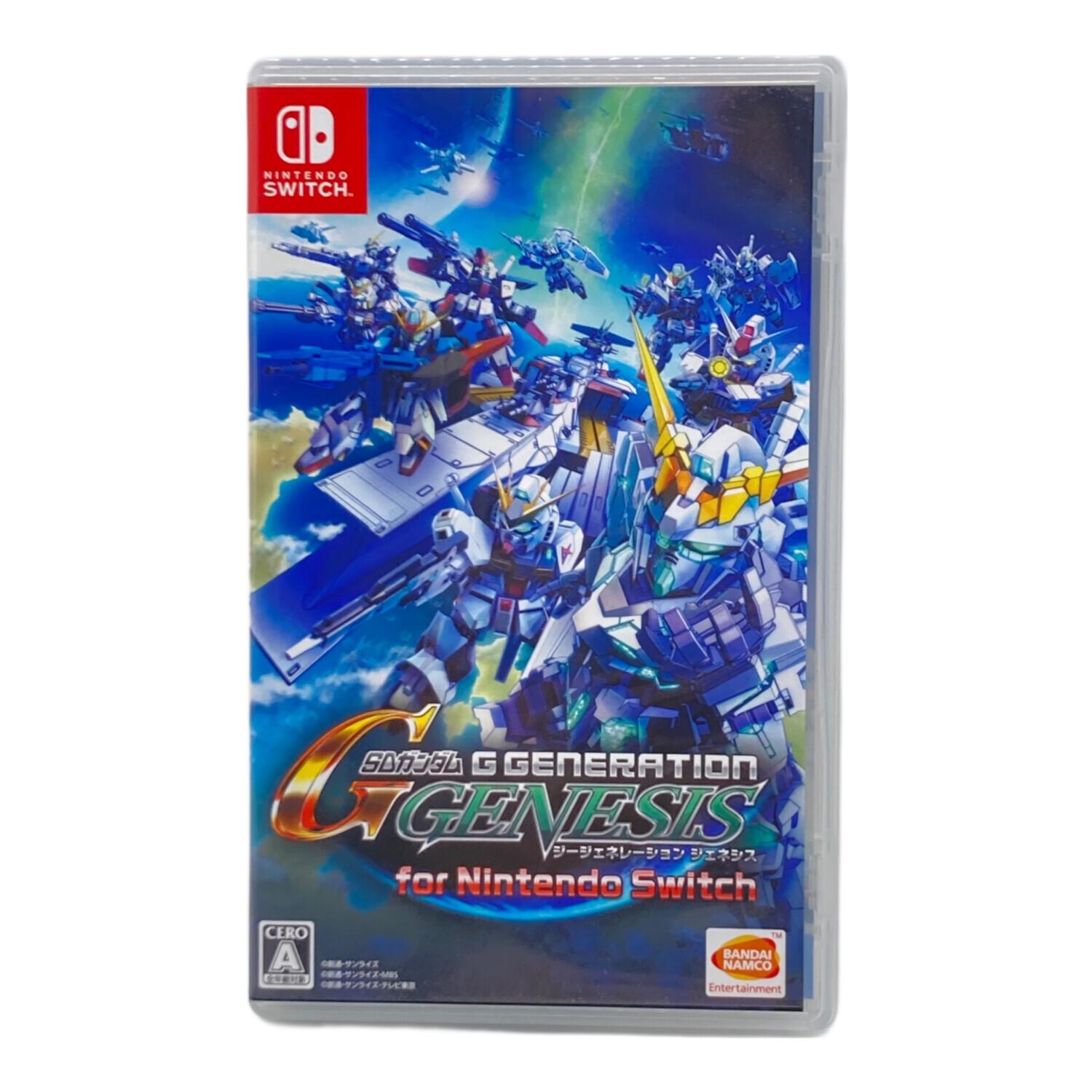 Nintendo Switch ゲームソフト バンダイナムコ SDガンダム ジージェネレーション ジェネシス for
