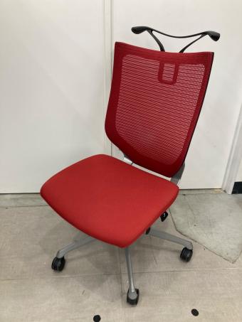 オカムラ Baron オフィスチェア CP36DR FDF9 レッド×ブラック