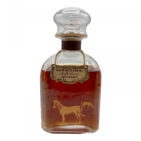 ロックヒルファーム　シングルバレルバーボン 750ml ロックヒルファーム バーボン シングルバレル 750ml｜トレファクONLINE
