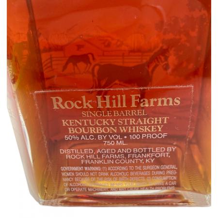 ロックヒルファーム バーボン シングルバレル 750ml｜トレファクONLINE