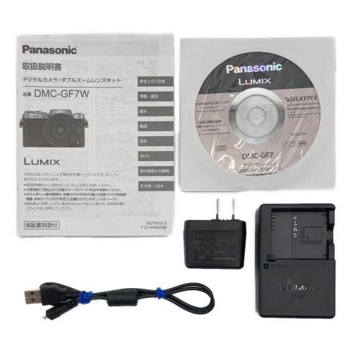 Panasonic(パナソニック) LUMIX DMC-GF7W ダブルズームレンズキット