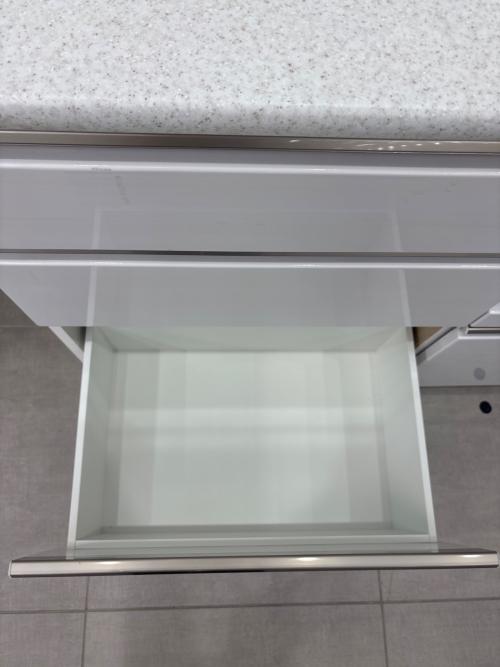 ニトリ キッチンカウンター ホワイト アルミナ2100CTWH