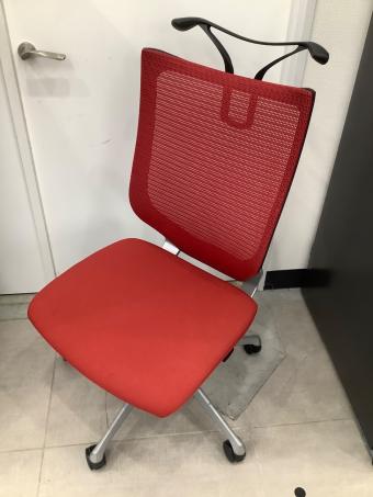 オカムラ オフィスチェア CP36DR FDF9 レッド×ブラック Baron