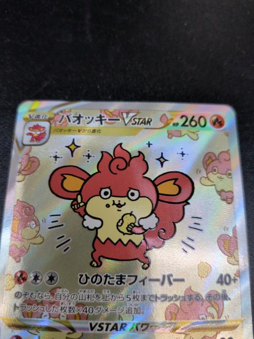 バオッキー ポケモンカード 214/172 SAR