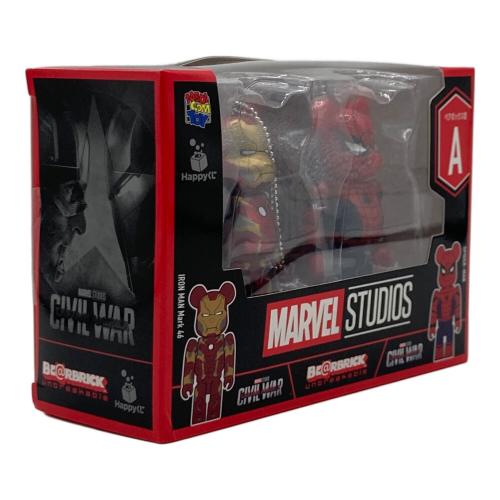 MARVEL STUDIOS Happyくじ 「BE@R BRICK」ペアボックス賞 BE@R BRICK 100% 2体セット