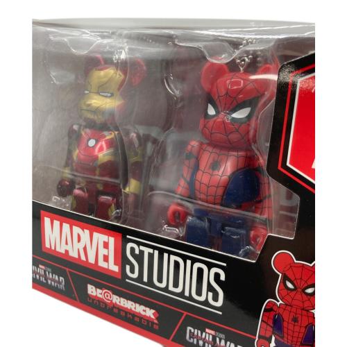 MARVEL STUDIOS Happyくじ 「BE@R BRICK」ペアボックス賞 BE@R BRICK 100% 2体セット