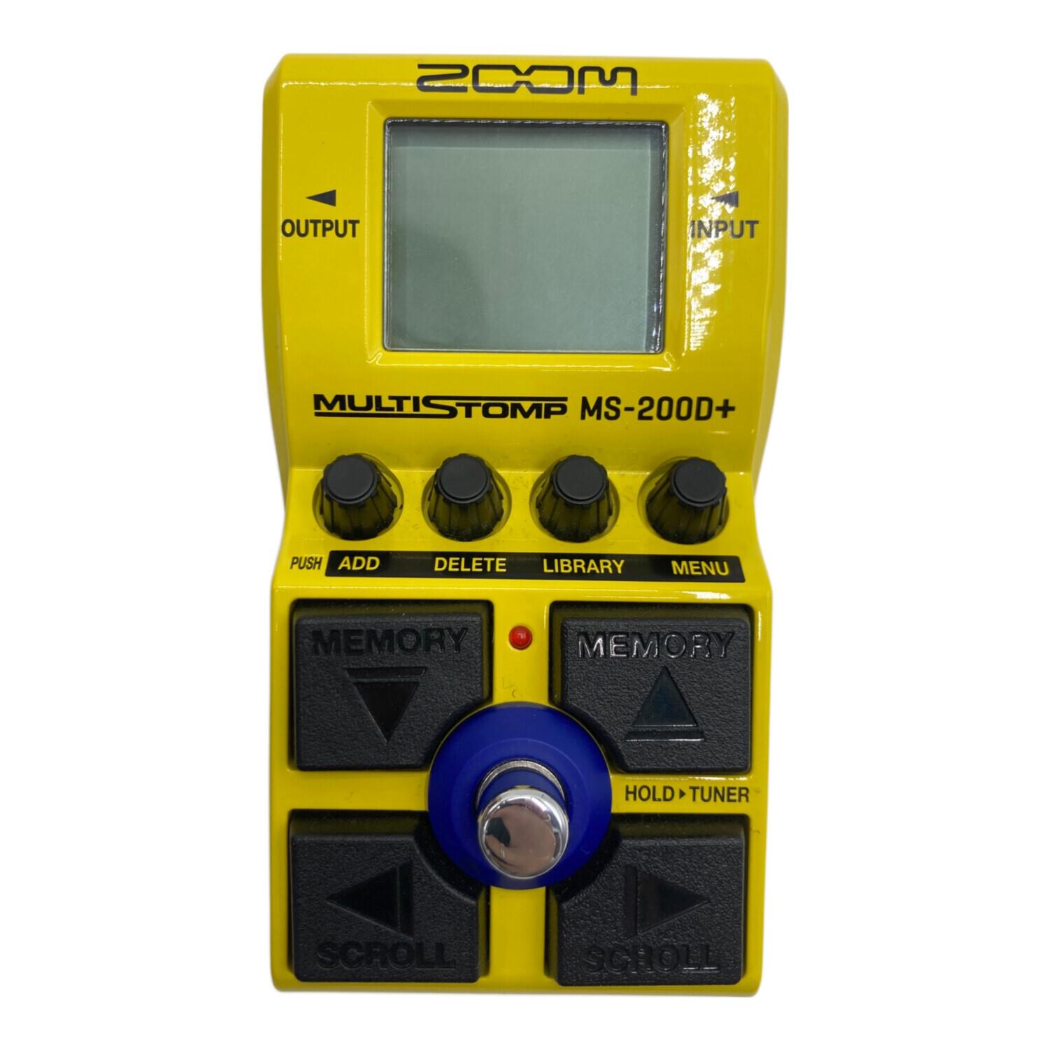 ZOOM (ズーム) エフェクター MS-200D+｜トレファクONLINE