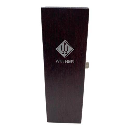 Wittner (ウィットナー) メトロノーム タクテルスーパーミニ マホガニー調 つや消し仕上げ
