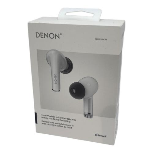 DENON (デノン) ワイヤレスイヤホン AH-C830NCW