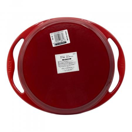 LE CREUSET(ルクルーゼ) ラウンド・グリル 25cm チェリーレッド