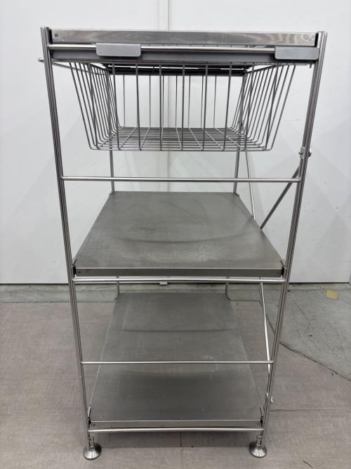 無印良品 (ムジルシリョウヒン) ステンレスユニットシェルフ シルバー