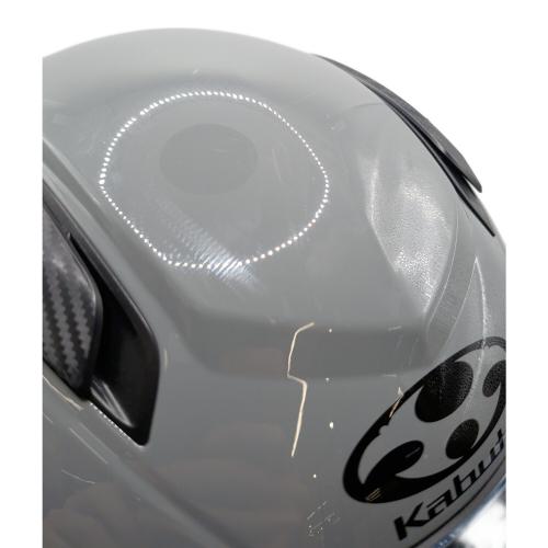 OGK (オージーケ) バイク用ヘルメット RYUKI  ミディアムグレー SIZE L PSCマーク(バイク用ヘルメット)有