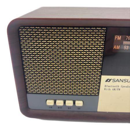 SANSUI (サンスイ) Bluetoothラジオスピーカー MSR-1｜トレファクONLINE