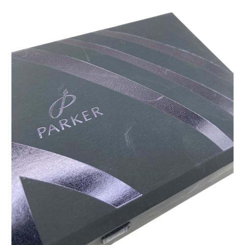 PARKER (パーカー) 万年筆 ペン先18K 750表記 インク無し  ブラウン デュオフォールドセンテニアルチェックアンバーGT