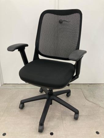 ライオン事務器 ライドチェアー 3565F ブラック JOIFA620