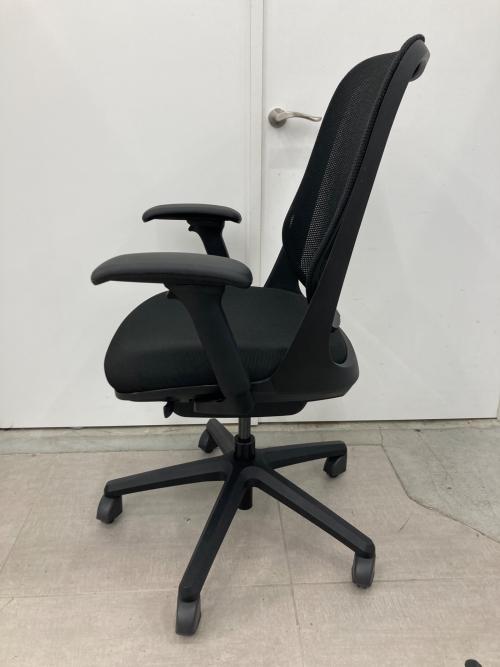 ライオン事務器 ライドチェアー 3565F ブラック JOIFA620