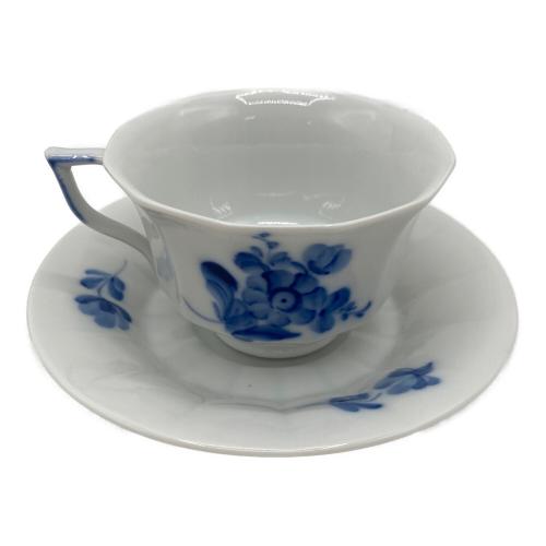 ROYAL COPENHAGEN (ロイヤル・コペンハーゲン) カップ&ソーサー ブルーフラワー・アンギュラー